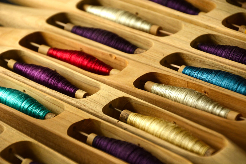 Tolle Farben und Material